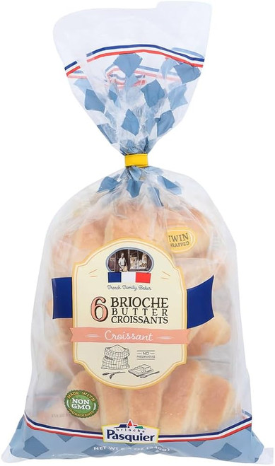 Brioche Pasquier - Authentic French Butter Croissants, 8.5 oz - Pack of 2