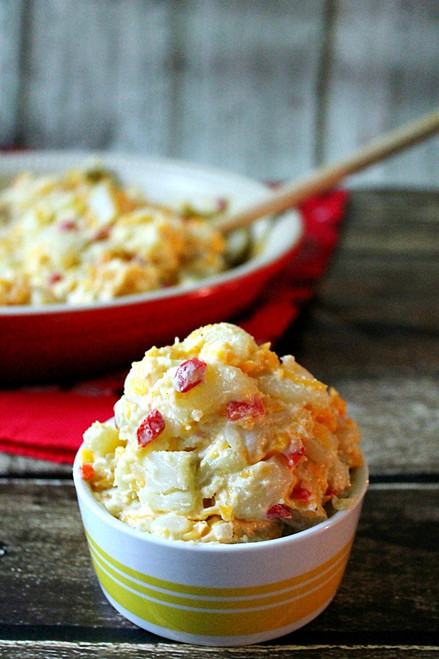 Pimento Cheese Potato Salad - (Free Recipe below)
