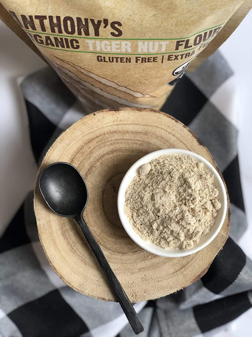 Anthony's Organic Tiger Nut Flour, Gluten Free, Non GMO, Paleo Friendly - 1 lb