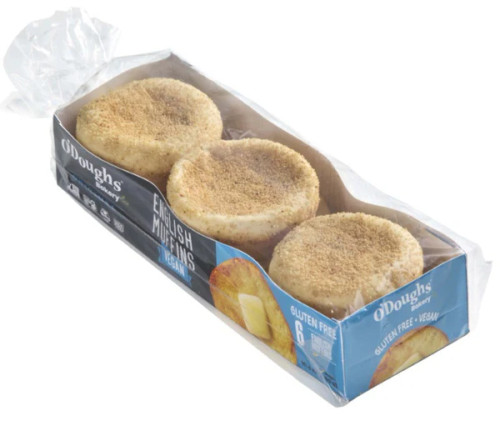O'Doughs Gluten Free English Muﬃns - Pack of 2