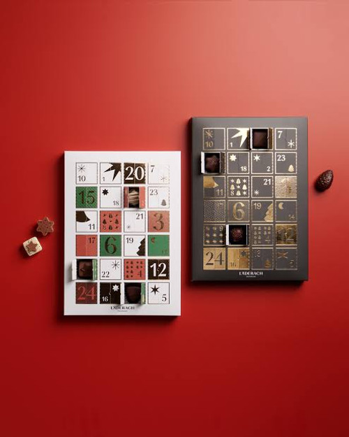 Läderach Advent Calendar Swiss Chocolate Pralines Selection