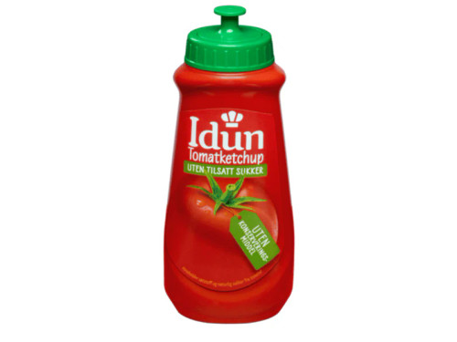 Norwegian Tomato Ketchup, No Added Sugar -  by Idun