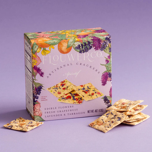 Flouwer Co Artisanal Crackers, Apéritif - 12/Case