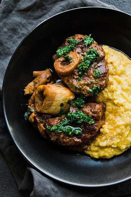 Cuisine Solutions Veal Osso Bucco, Heat & Serve, 13.05 - 24/Case