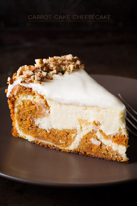 Carrot Cake Cheesecake - (Free Recipe below)