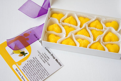 Sugar Cubes - Lemon Drop Martinis for DIY Cocktail Kit