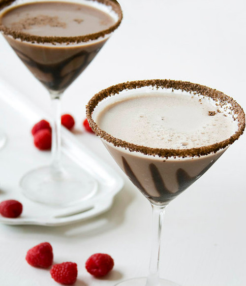  Dark Chocolate Rimming Sugar for Sweet Martinis and Cocktails