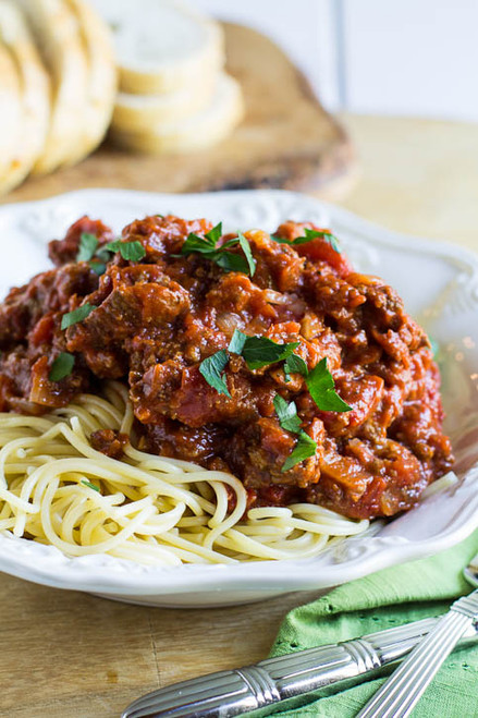 Spiced Spaghetti Sauce - (Free Recipe below)