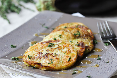 Sauteed Eggplant with Honey and Thyme- (Free Recipe below)