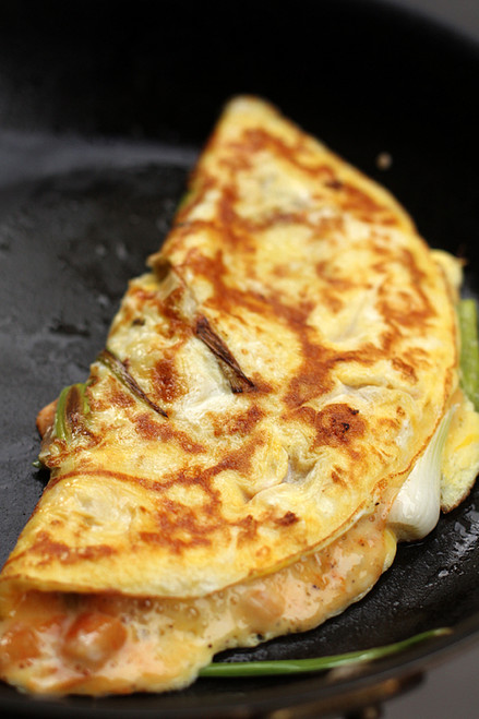 Kimchi Omelet - (Free Recipe below)