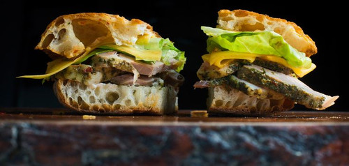 Asian Style Porchetta with Spicy Mango Sandwich - (Free Recipe below)