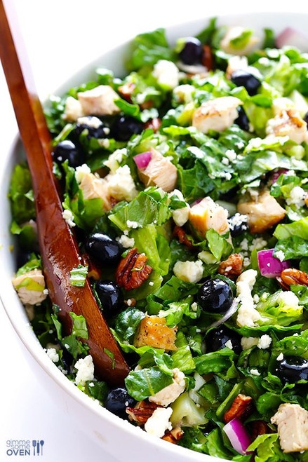 Blueberry Chopped Chicken Salad - (Free Recipe below) Blueberry Chopped Chicken Salad - (Free Recipe below)