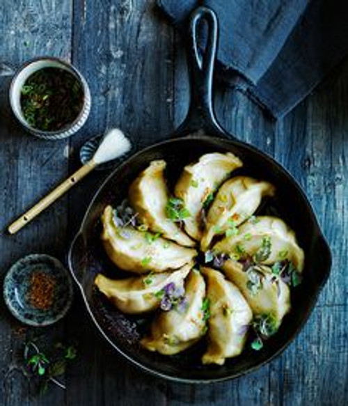 Pork and Cabbage Potstickers - (Free Recipe below)