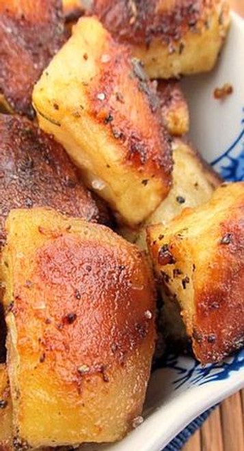 ROASTED MUSTARD POTATOES - (Free Recipe below)