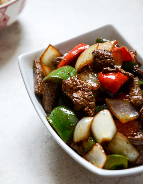 Chili Garlic Beef Stir Fry with Coconut Jasmine Rice - (Free Recipe below)