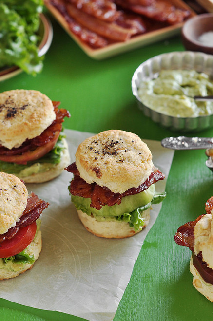 BLT Biscuit Sliders - (Free Recipe below)
