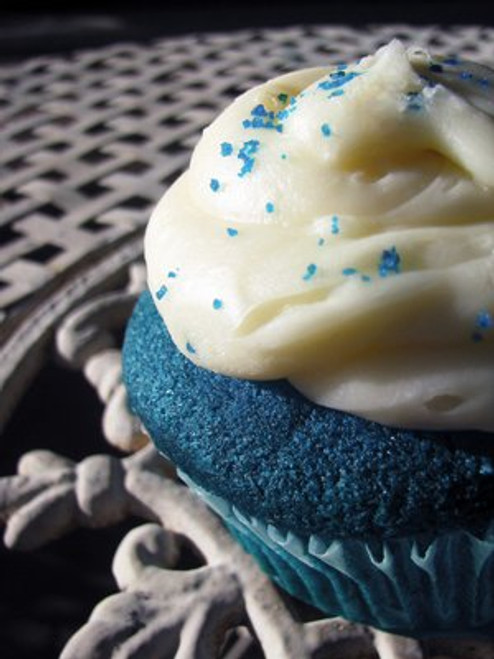Blue Velvet Cupcakes - One Dozen
