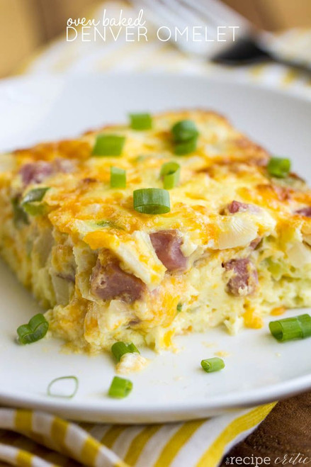 Oven Baked Denver Omelet - (Free Recipe below)