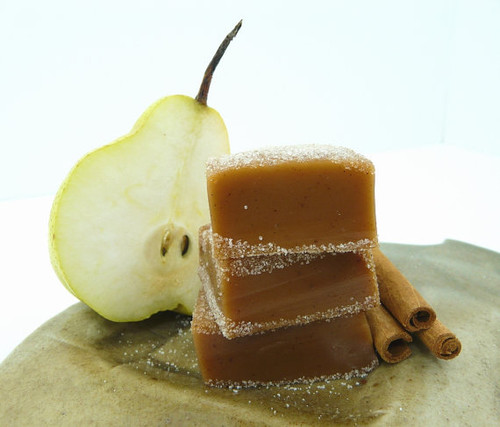 Cinnamon Pear Caramels - 1/2 Pound