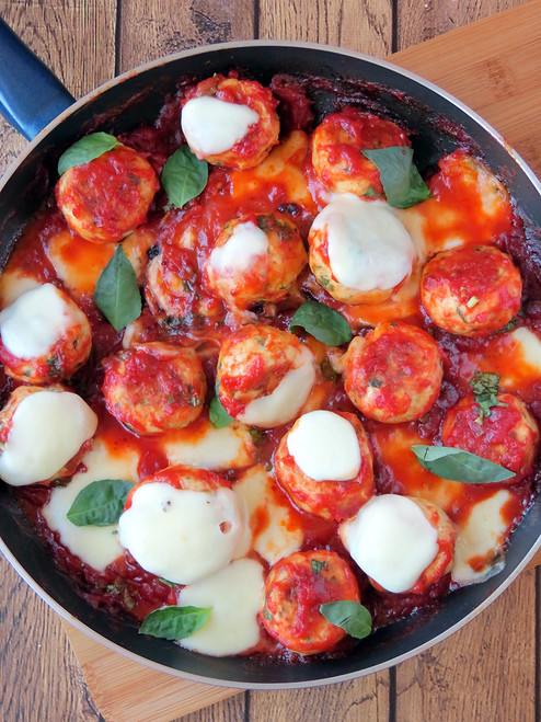 Pineapple Stuffed Chicken Meatballs - (Free Recipe below)