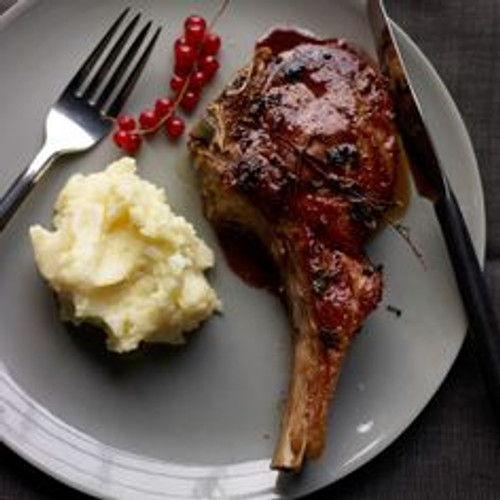  Pan-Roasted Veal Chops with Cabernet Sauce - (Free Recipe below)