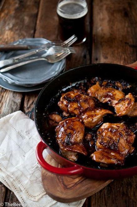 Honey Chili Beer Chicken - (Free Recipe below)