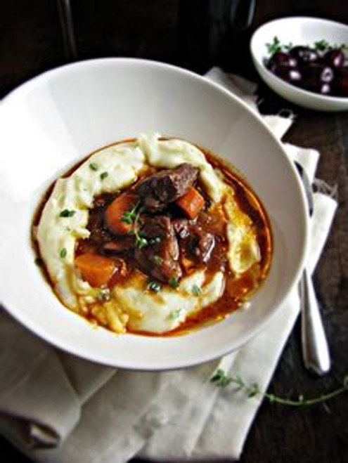 Daube Provençale French Beef Stew with Red Wine - (Free Recipe below)