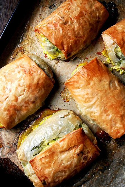Spanakopita Strudels - (Free Recipe below)