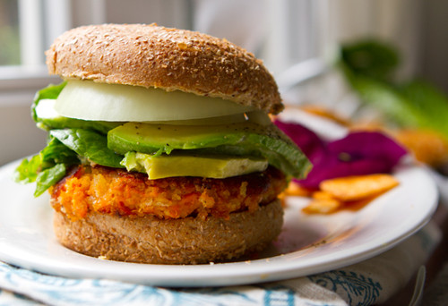 Sweet Potato Veggie Burgers - (Free Recipe below)
