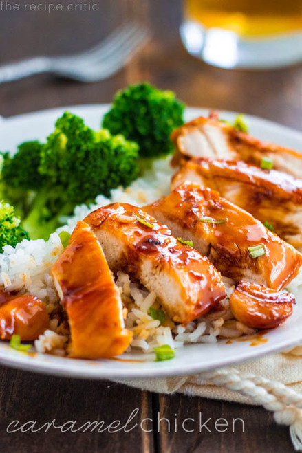 Caramel Chicken - (Free Recipe below)