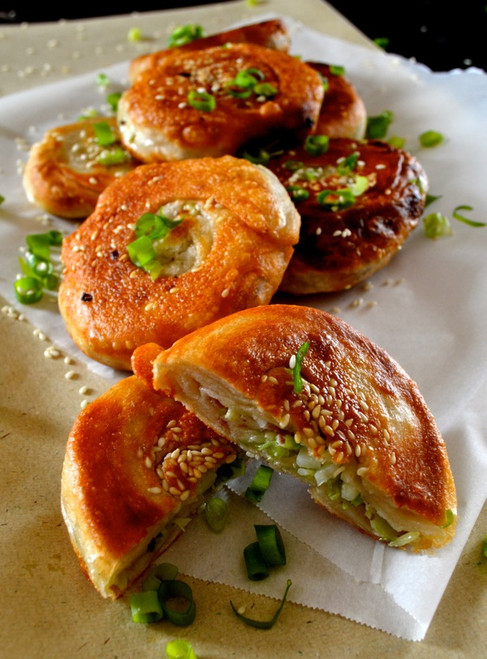 Chinese Xi’an Stuffed Pork and Cabbage Pancakes - (Free Recipe below)