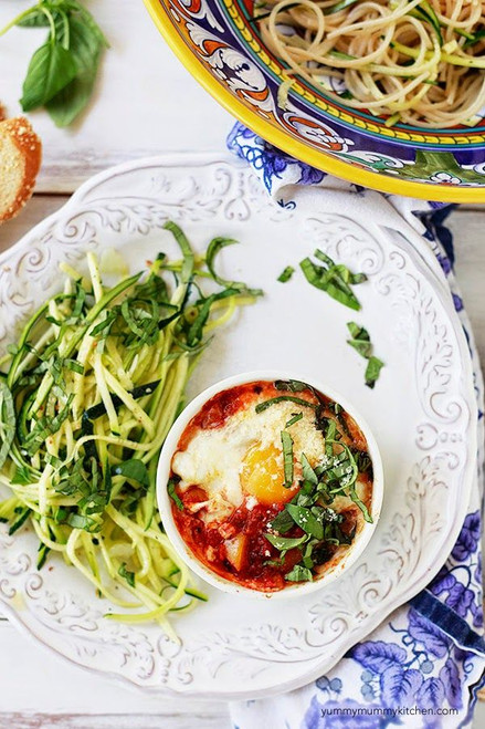 Italian Baked Eggs - (Free Recipe below)