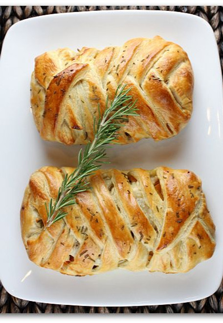 Turkey Cranberry Strudel w/ Maple Roasted Butternut Squash - (Free Recipe below)
