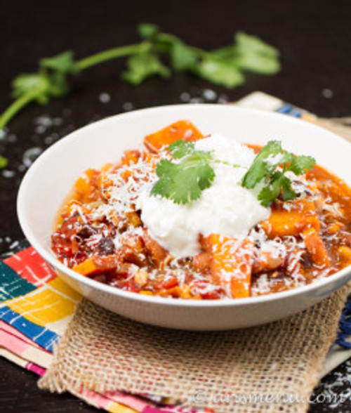 Sweet Potato Chicken Chili - (Free Recipe below)