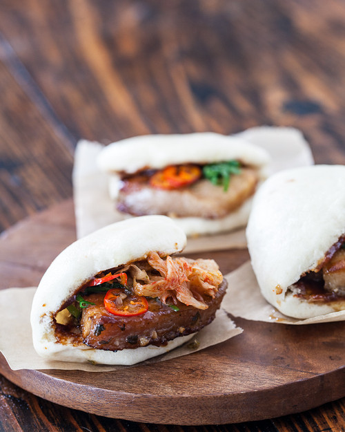 Korean Pork Belly Sandwich - (Free Recipe below)