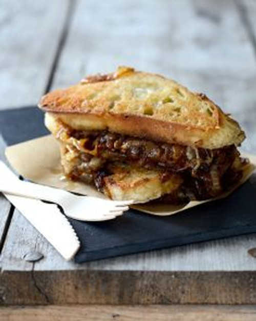 French Onion Soup Grilled Cheese Sandwich - (Free Recipe below)