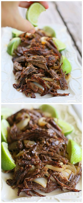 Cuban Shredded Beef - (Free Recipe below)