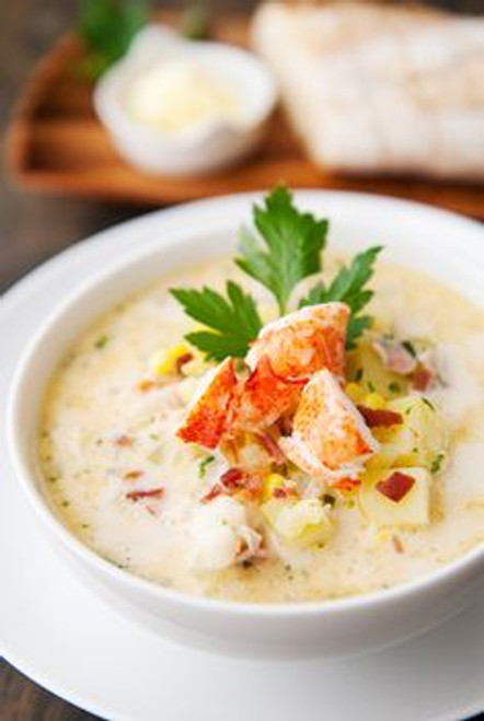 Lobster Corn Chowder - (Free Recipe below)