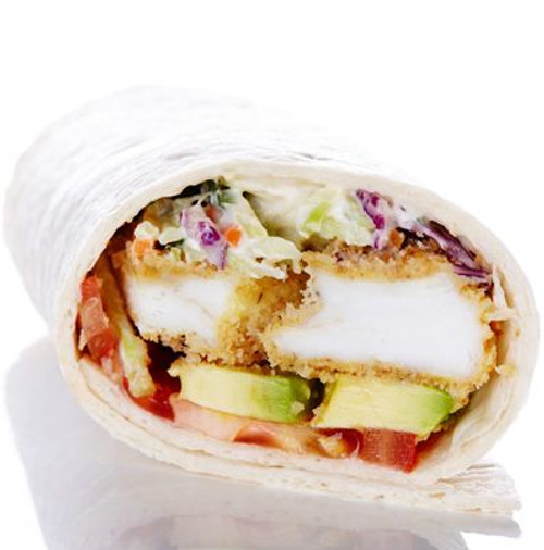 Crunchy Fish and Creamy Coleslaw Wraps - (Free Recipe below)