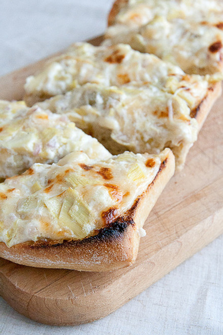 Artichoke Garlic & Cheese Bread - (Free Recipe below)