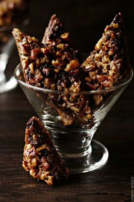 Bourbon Pecan Pie Bars - One Dozen w/ recipe below