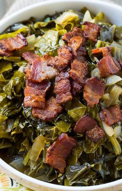 Spicy Collard Greens - (Free Recipe below)
