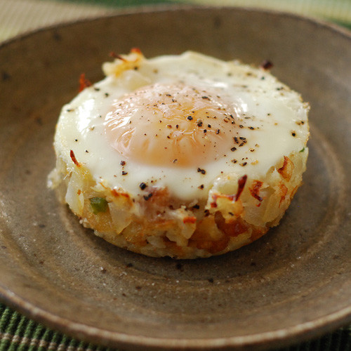 Baked Eggs Napoleon - (Free Recipe below)
