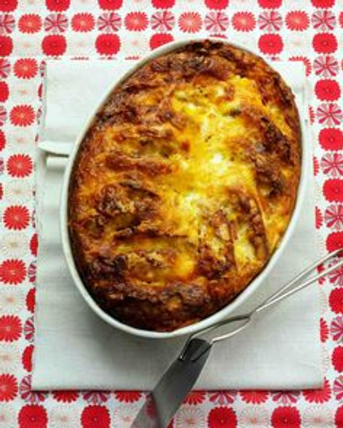 Canadian Bacon Strata - (Free Recipe below)