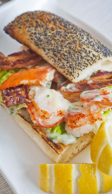 Lobster Club Sandwich - (Free Recipe below)