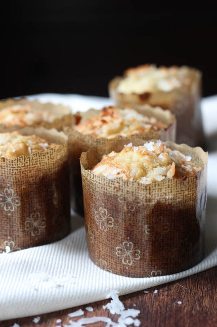 Banana Coconut Crunch Muffins - One dozen w/ recipe below
