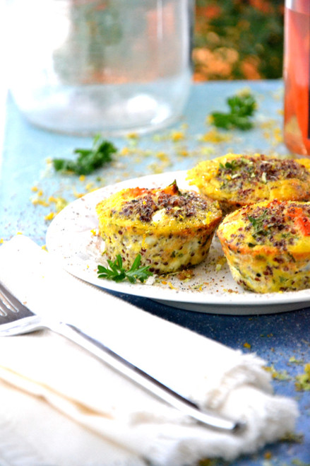 Mini Morning Egg Bites - (Free Recipe below)