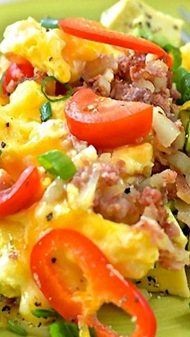 Garden Egg Skillet - (Free Recipe below)