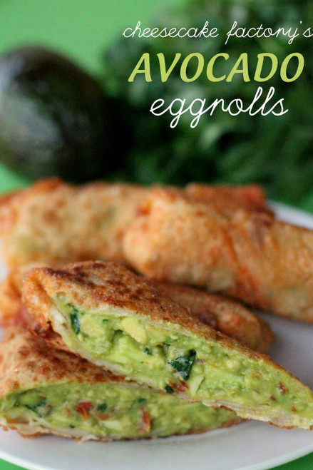 Avocado Egg Rolls - (Free Recipe below)