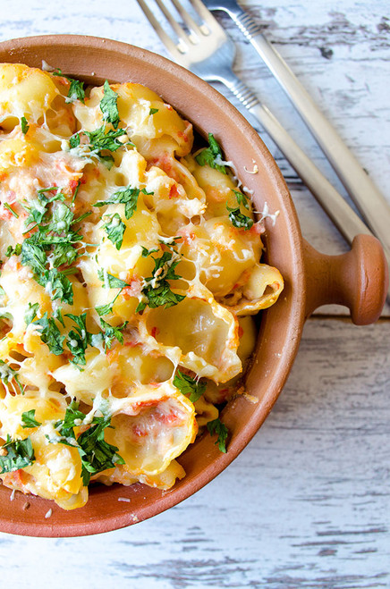 TUNA PASTA BAKE WITH TOMATOES - (Free Recipe below)